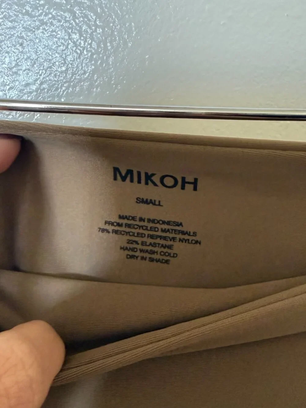 NWT Mikoh Brown Bikini Bottom S